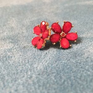 Flower earrings